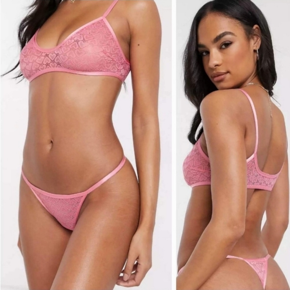 Free People Kelly Set In Pink Ruby. NWT! Sz M